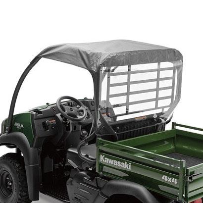 Soft Roof With Back, Black