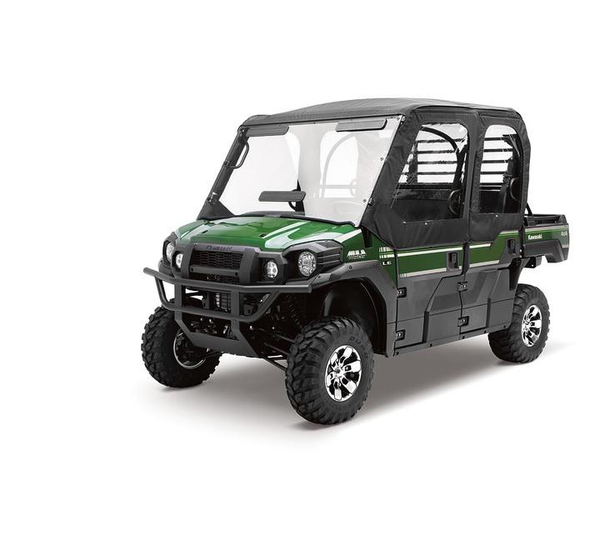 Soft Cab Enclosure, Soft Door Set, Black