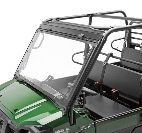 Flip-Up Polycarbonate Windshield