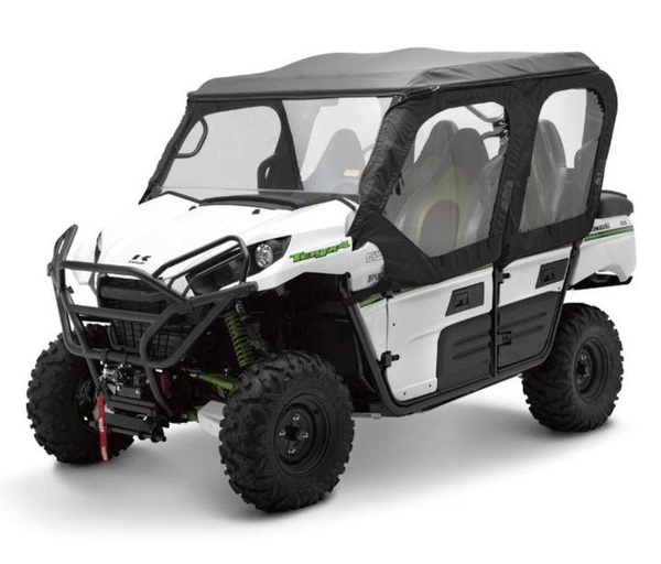 Soft Cab Enclosure Roof And Back, Black