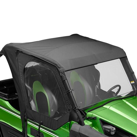 Soft Cab Enclosure Roof And Back, Black