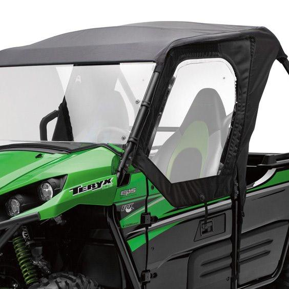 Soft Cab Enclosure Door Set, Black